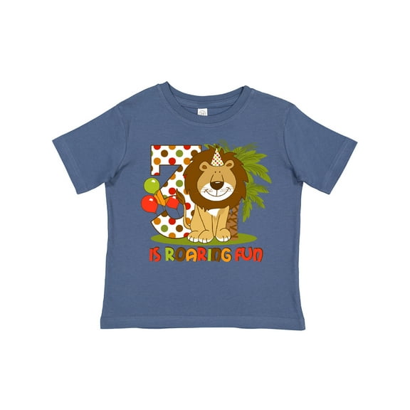 Inktastic Cute Lion 3rd Birthday Boys Toddler T-Shirt
