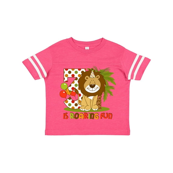 Inktastic Cute Lion 3rd Birthday Boys Toddler T-Shirt