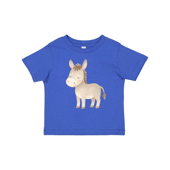 Inktastic Cute Little Donkey Boys or Girls Toddler T-Shirt