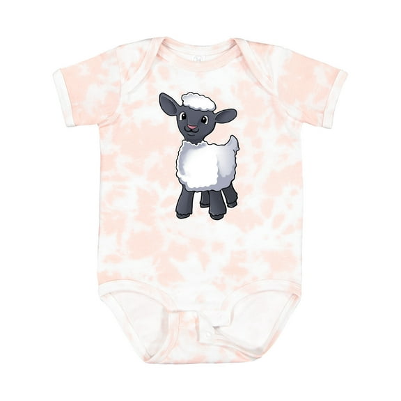 Inktastic Cute Little Lamb Boys or Girls Baby Bodysuit