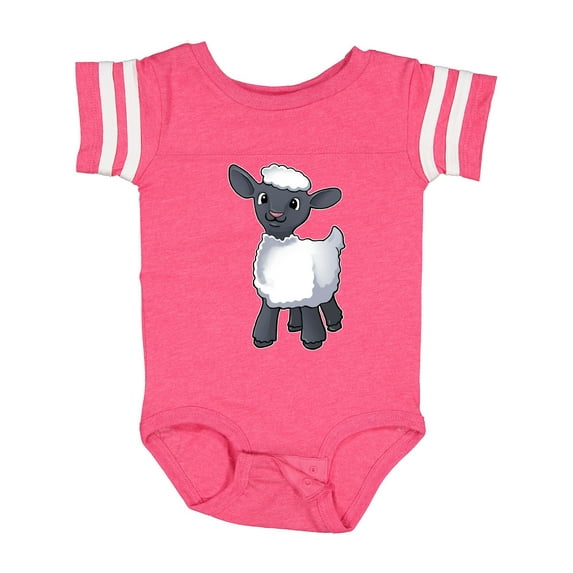 Inktastic Cute Little Lamb Boys or Girls Baby Bodysuit