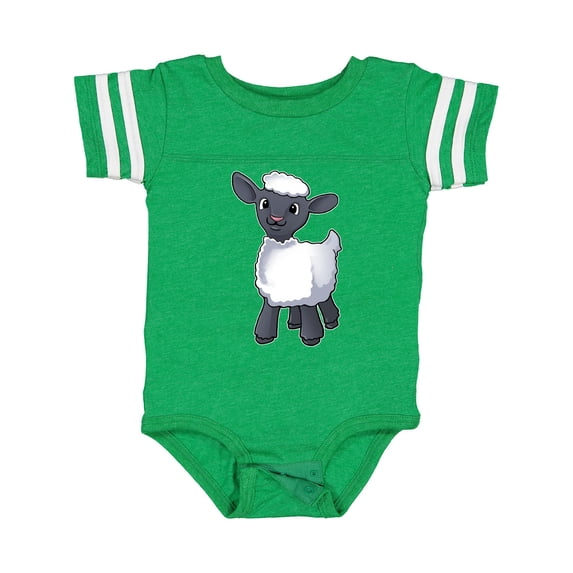 Inktastic Cute Little Lamb Boys or Girls Baby Bodysuit
