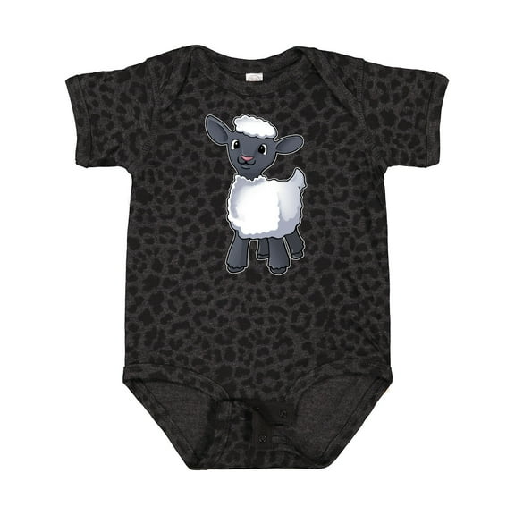 Inktastic Cute Little Lamb Boys or Girls Baby Bodysuit