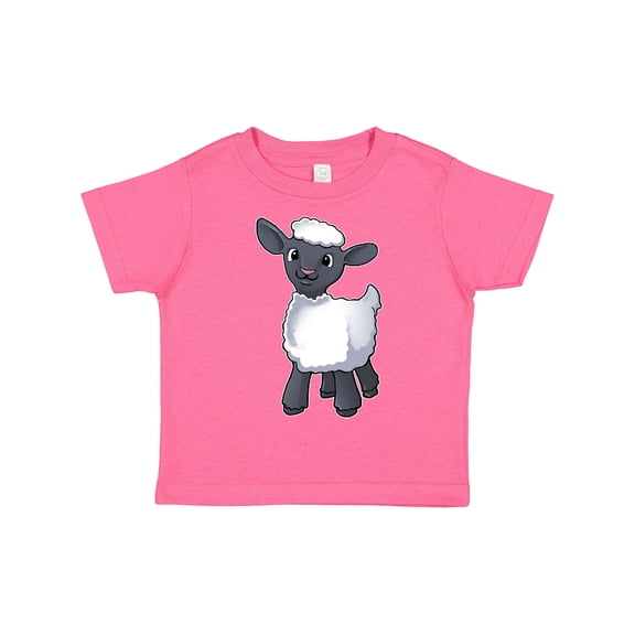 Inktastic Cute Little Lamb Boys or Girls Toddler T-Shirt