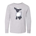 thumbnail image 1 of Inktastic Cute Little Lamb Long Sleeve Youth T-Shirt, 1 of 5