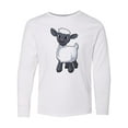 thumbnail image 1 of Inktastic Cute Little Lamb Long Sleeve Youth T-Shirt, 1 of 5