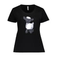 thumbnail image 1 of Inktastic Cute Little Lamb Women's Plus Size T-Shirt, 1 of 5