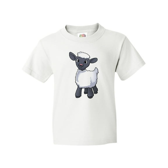 Inktastic Cute Little Lamb Youth T-Shirt