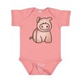 thumbnail image 1 of Inktastic Cute Little Pig Boys or Girls Baby Bodysuit, 1 of 5