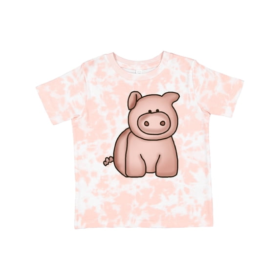 Inktastic Cute Little Pig Boys or Girls Toddler T-Shirt