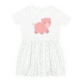 thumbnail image 1 of Inktastic Cute Little Pink Farm Pig Girls Toddler Dress, 1 of 5