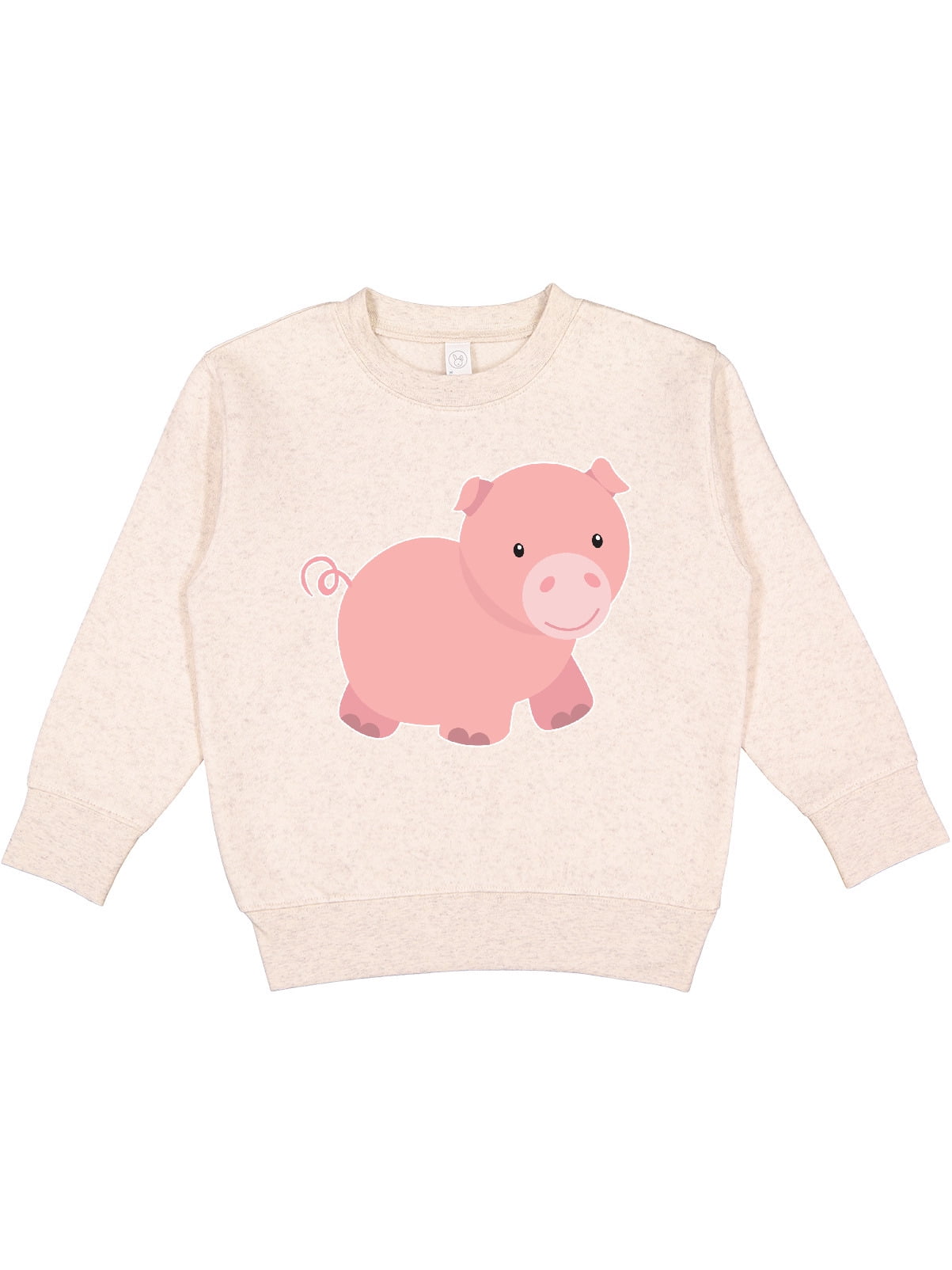 Cute Little Pink Farm Pig Toddler T-Shirt - First Birthday Gift