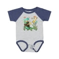thumbnail image 1 of Inktastic Cute Lizards Hanging out Boys or Girls Baby Bodysuit, 1 of 5