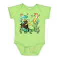 thumbnail image 1 of Inktastic Cute Lizards Hanging out Boys or Girls Baby Bodysuit, 1 of 5