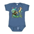 thumbnail image 1 of Inktastic Cute Lizards Hanging out Boys or Girls Baby Bodysuit, 1 of 5