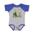 thumbnail image 1 of Inktastic Cute Lizards Hanging out Boys or Girls Baby Bodysuit, 1 of 5