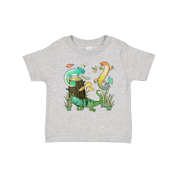 Inktastic Cute Lizards Hanging out Boys or Girls Baby T-Shirt