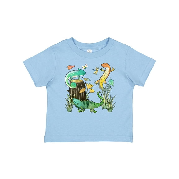 Inktastic Cute Lizards Hanging out Boys or Girls Baby T-Shirt