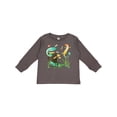 thumbnail image 1 of Inktastic Cute Lizards Hanging out Boys or Girls Long Sleeve Toddler T-Shirt, 1 of 5