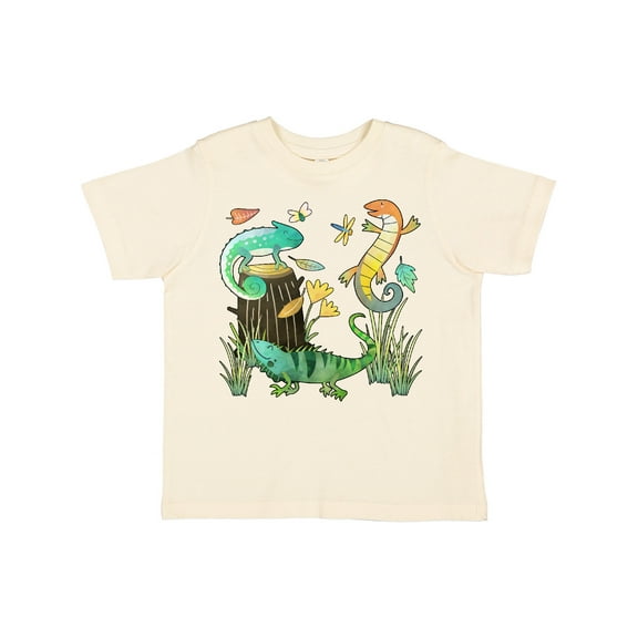 Inktastic Cute Lizards Hanging out Boys or Girls Toddler T-Shirt