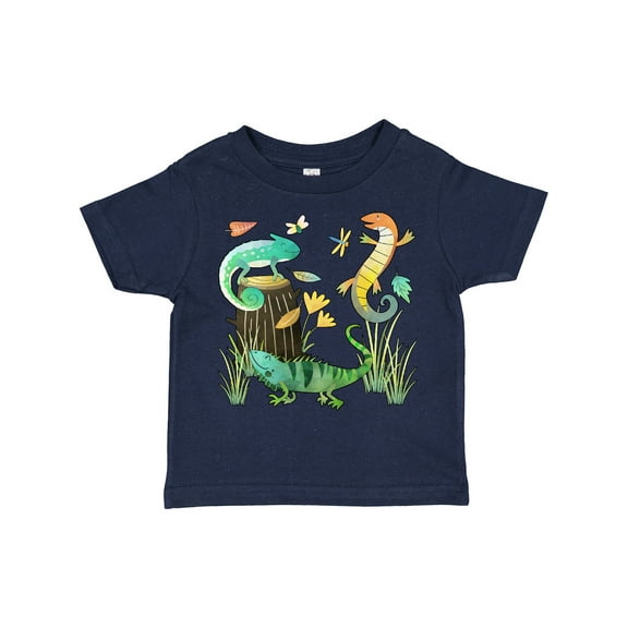 Inktastic Cute Lizards Hanging out Boys or Girls Toddler T-Shirt