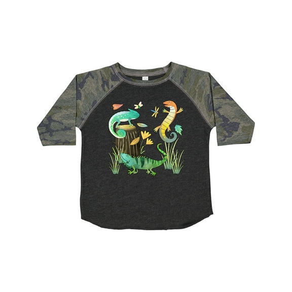 Inktastic Cute Lizards Hanging out Boys or Girls Toddler T-Shirt