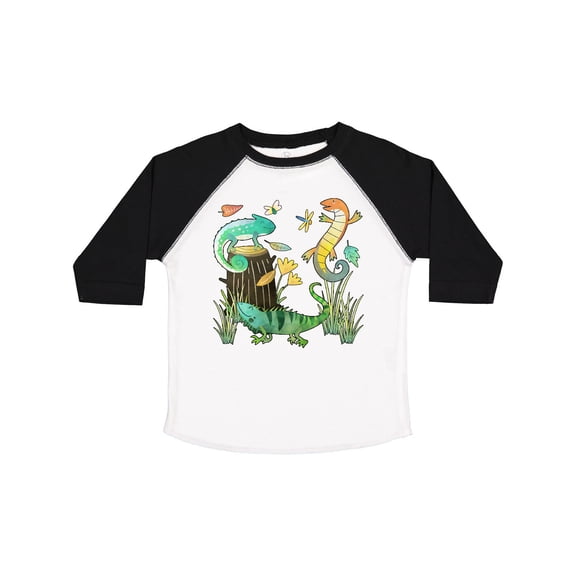 Inktastic Cute Lizards Hanging out Boys or Girls Toddler T-Shirt