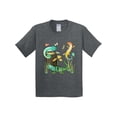 thumbnail image 1 of Inktastic Cute Lizards Hanging out Youth T-Shirt, 1 of 5