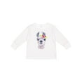 thumbnail image 1 of Inktastic Cute Llama with Flower Boys or Girls Long Sleeve Toddler T-Shirt, 1 of 5