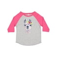 thumbnail image 1 of Inktastic Cute Llama with Flower Boys or Girls Toddler T-Shirt, 1 of 5