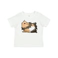 thumbnail image 1 of Inktastic Cute Long Haired Guinea Pig Boys or Girls Baby T-Shirt, 1 of 5
