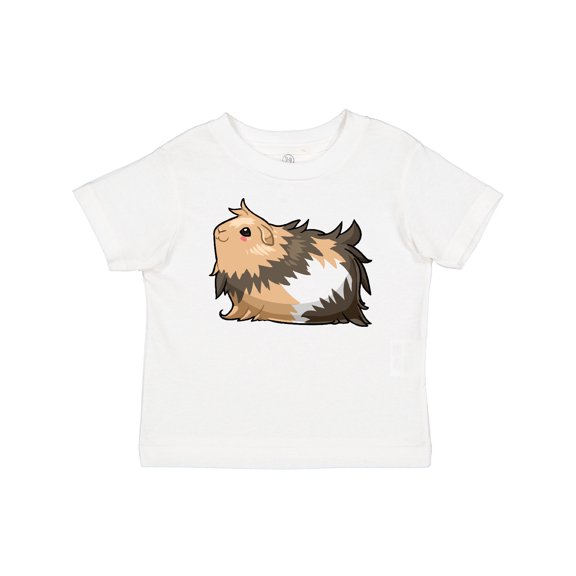 Inktastic Cute Long Haired Guinea Pig Boys or Girls Baby T-Shirt