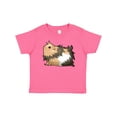thumbnail image 1 of Inktastic Cute Long Haired Guinea Pig Boys or Girls Baby T-Shirt, 1 of 5