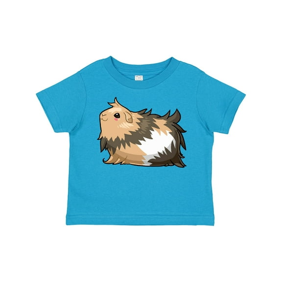 Inktastic Cute Long Haired Guinea Pig Boys or Girls Toddler T-Shirt