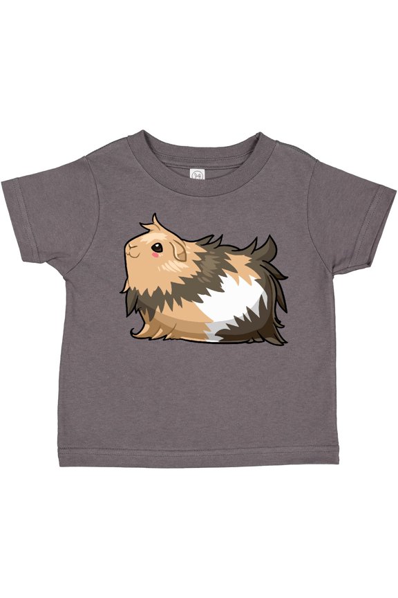Cute Long Haired Guinea Pig Boys or Girls Toddler T-Shirt