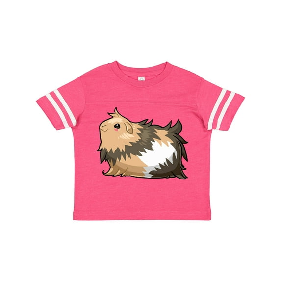 Inktastic Cute Long Haired Guinea Pig Boys or Girls Toddler T-Shirt