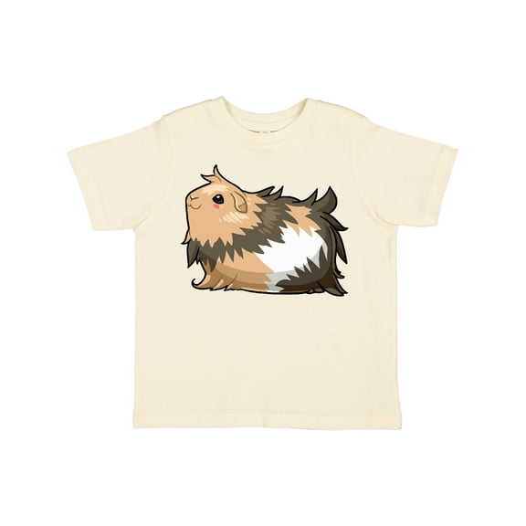 Inktastic Cute Long Haired Guinea Pig Boys or Girls Toddler T-Shirt