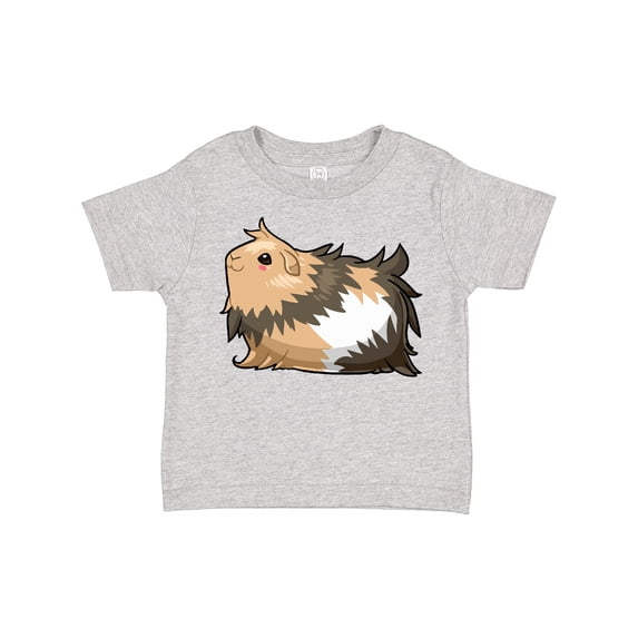Inktastic Cute Long Haired Guinea Pig Boys or Girls Toddler T-Shirt
