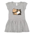 thumbnail image 1 of Inktastic Cute Long Haired Guinea Pig Girls Toddler Dress, 1 of 5