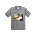 thumbnail image 1 of Inktastic Cute Long Haired Guinea Pig Youth T-Shirt, 1 of 5
