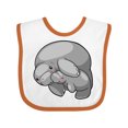 thumbnail image 1 of Inktastic Cute Manatee Family Boys or Girls Baby Bib, 1 of 4
