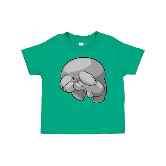 Inktastic Cute Manatee Family Boys or Girls Baby T-Shirt