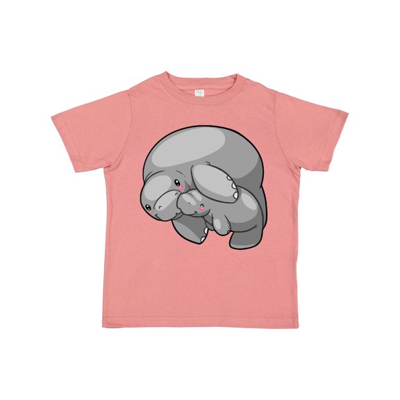 Inktastic Cute Manatee Family Boys or Girls Toddler T-Shirt