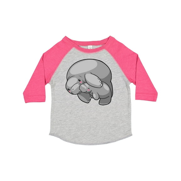 Inktastic Cute Manatee Family Boys or Girls Toddler T-Shirt