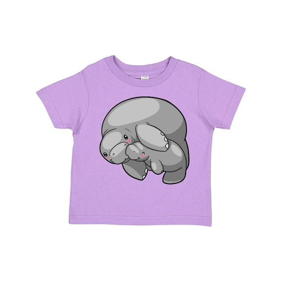 Inktastic Cute Manatee Family Boys or Girls Toddler T-Shirt