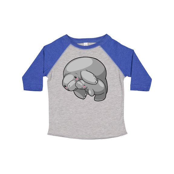 Inktastic Cute Manatee Family Boys or Girls Toddler T-Shirt
