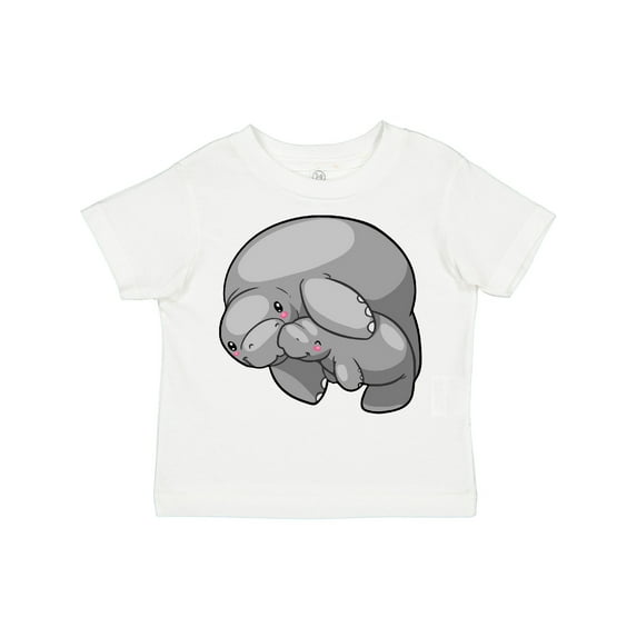 Inktastic Cute Manatee Family Boys or Girls Toddler T-Shirt