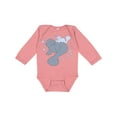 thumbnail image 1 of Inktastic Cute Manatees with Bubbles Boys or Girls Long Sleeve Baby Bodysuit, 1 of 5
