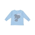 thumbnail image 1 of Inktastic Cute Manatees with Bubbles Boys or Girls Long Sleeve Toddler T-Shirt, 1 of 5