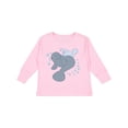 thumbnail image 1 of Inktastic Cute Manatees with Bubbles Boys or Girls Long Sleeve Toddler T-Shirt, 1 of 5